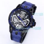 Swiss Replica Roger Dubuis Excalibur Watch Blue